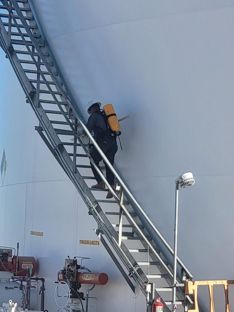 Pipeline tank inspection in Midland 2