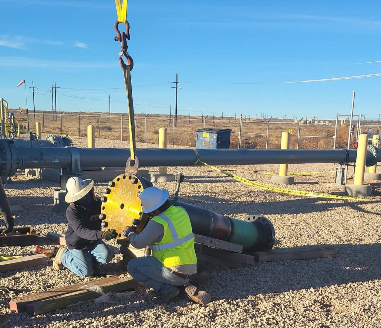 Pipeline Pigging Activity