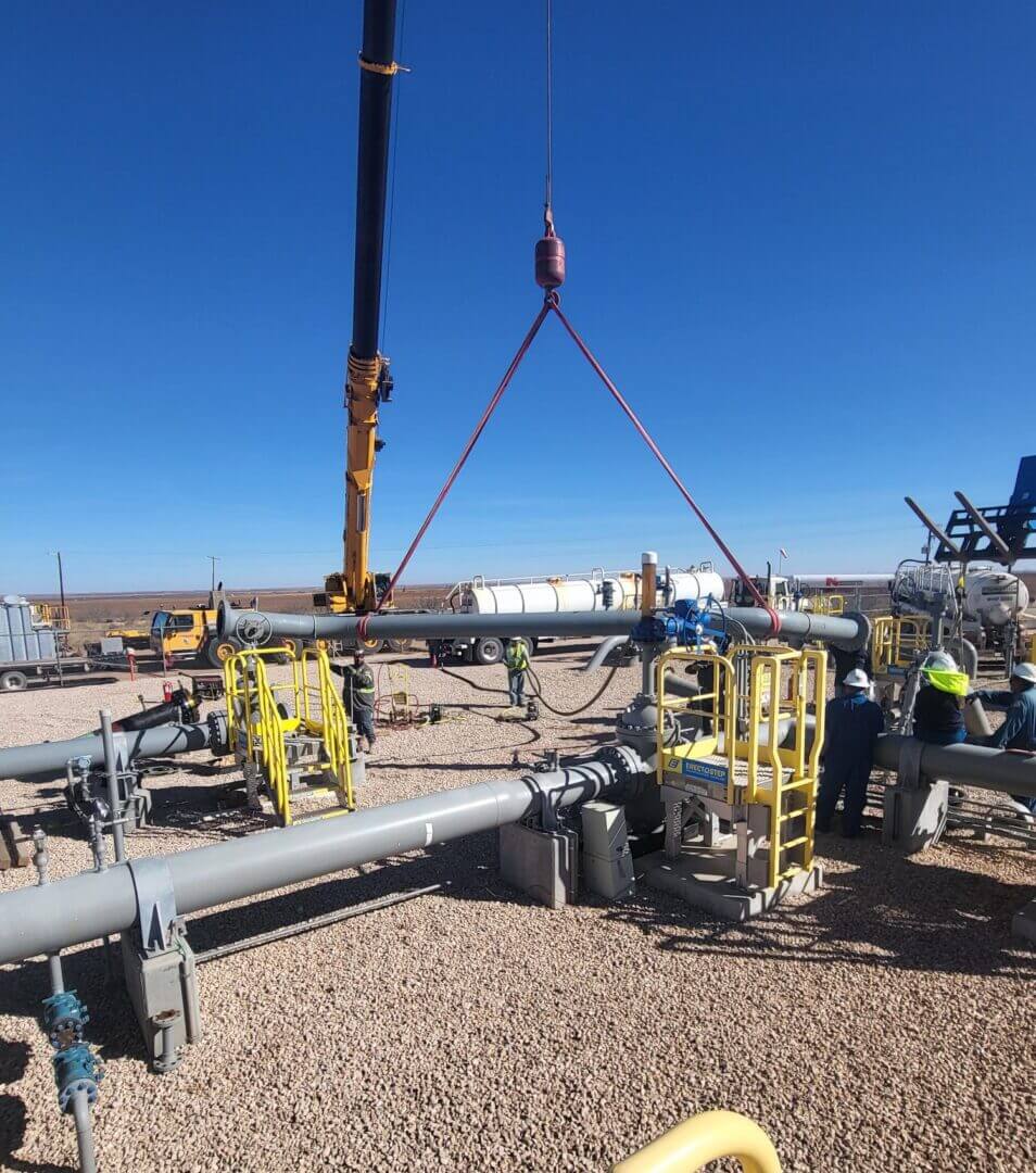 Pipeline Welding and Excavation